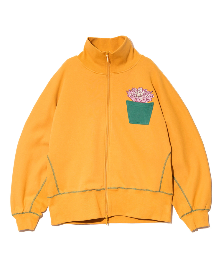 go slow caravan(ゴースローキャラバン) |裏起毛ハイネックドルマンZIPスウェット (WOMENS)