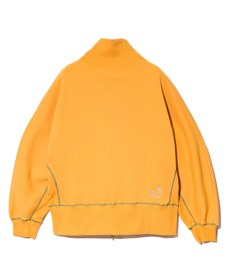 go slow caravan(ゴースローキャラバン) |裏起毛ハイネックドルマンZIPスウェット (WOMENS)