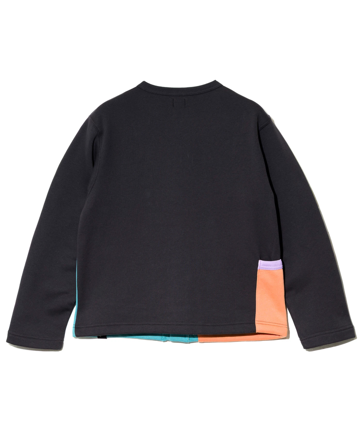go slow caravan(ゴースローキャラバン) |裏起毛ランダムポケットクルーカーデ (WOMENS)