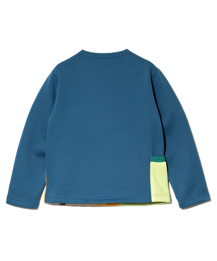 go slow caravan(ゴースローキャラバン) |裏起毛ランダムポケットクルーカーデ (WOMENS)