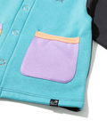 go slow caravan(ゴースローキャラバン) |裏起毛ランダムポケットクルーカーデ (WOMENS)