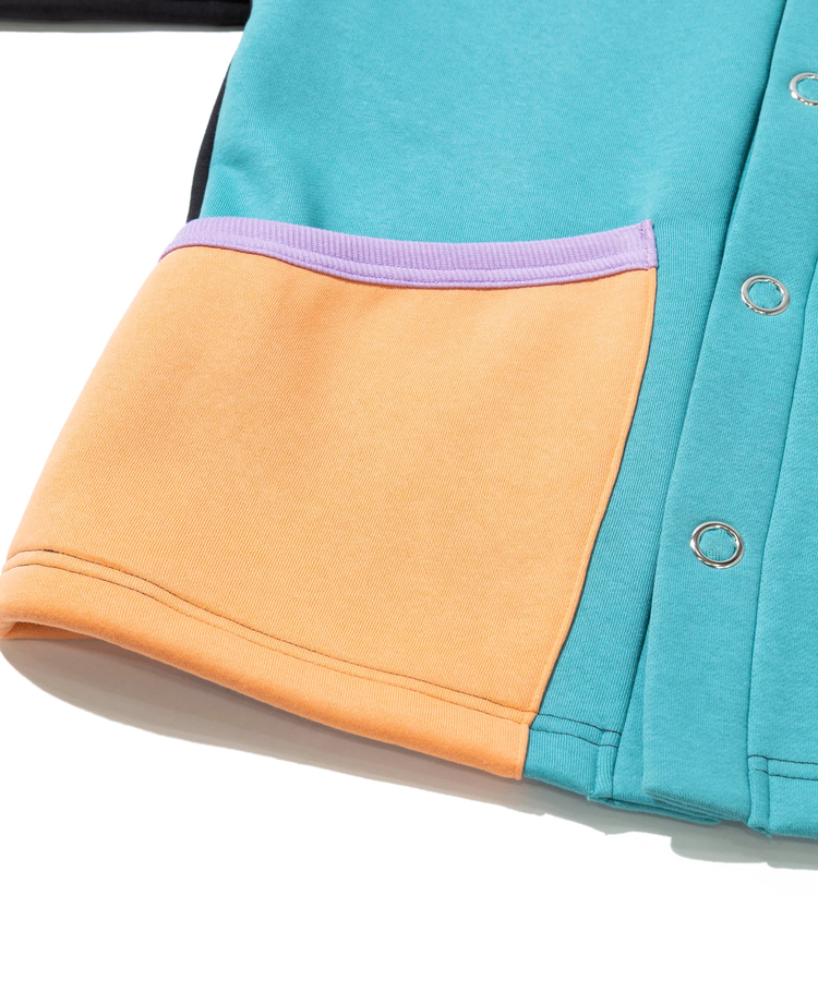 go slow caravan(ゴースローキャラバン) |裏起毛ランダムポケットクルーカーデ (WOMENS)