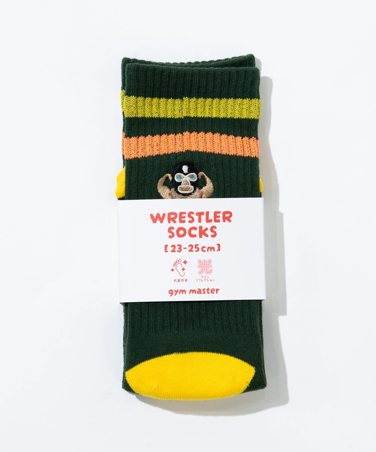 go slow caravan(ゴースローキャラバン) |gym master/ジムマスター リフレクションライン 刺繍ソックス