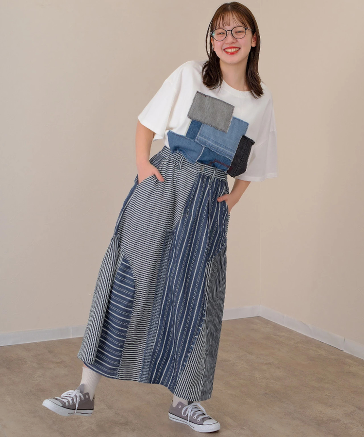 go slow caravan(ゴースローキャラバン) |mililopiulu/ミリロピュール  ランダムフリンジSK (WOMENS)