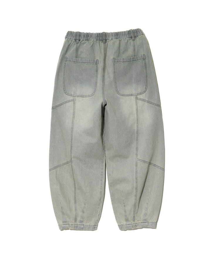 みみろーるページ mililopiulu/ミリロピュール オーバーダイワークデニムパンツ