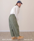 go slow caravan(ゴースローキャラバン) |mililopiulu/ミリロピュール ビッグポケットボールパンツ (WOMENS)