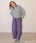 go slow caravan(ゴースローキャラバン) |mililopiulu/ミリロピュール ビッグポケットボールパンツ (WOMENS)