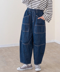 go slow caravan(ゴースローキャラバン) |mililopiulu/ミリロピュール ビッグポケットボールパンツ (WOMENS)