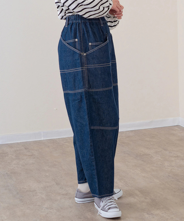 ミリロピュールパンツ mililopiulu/ミリロピュール ビッグポケットボールパンツ (WOMENS