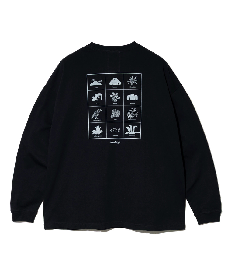 go slow caravan(ゴースローキャラバン) |devadurga/デヴァドゥルガ ISLAND BOOK WIDE L/S TEE (MENS)