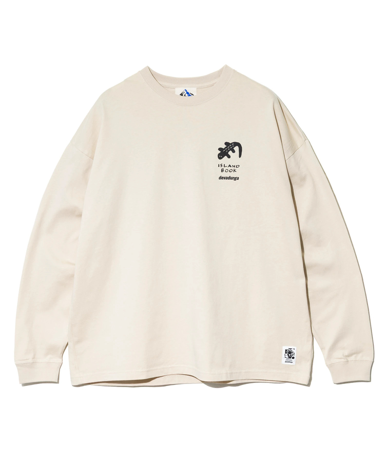 go slow caravan(ゴースローキャラバン) |devadurga/デヴァドゥルガ ISLAND BOOK WIDE L/S TEE (MENS)