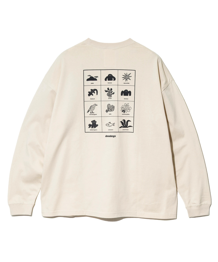 go slow caravan(ゴースローキャラバン) |devadurga/デヴァドゥルガ ISLAND BOOK WIDE L/S TEE (MENS)