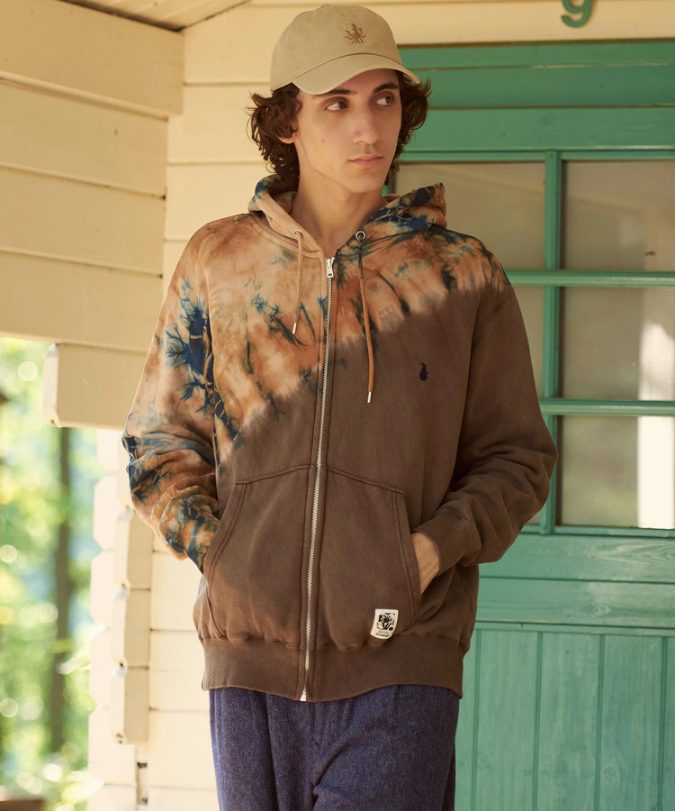 go slow caravan(ゴースローキャラバン) |devadurga/デヴァドゥルガ SANGO MIX ZIP PARKER (MENS)