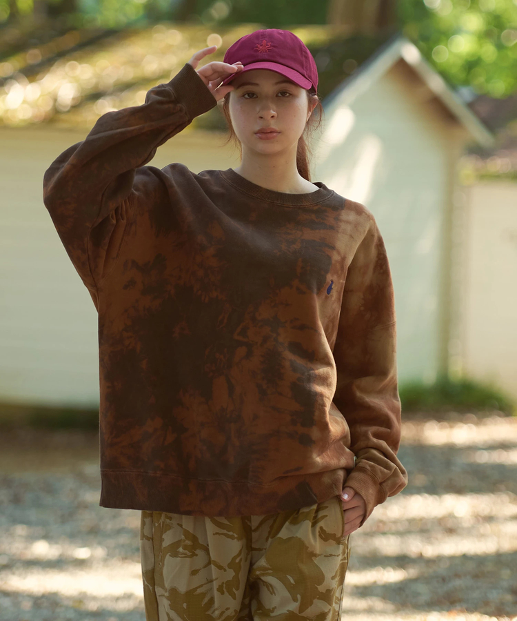 go slow caravan(ゴースローキャラバン) |devadurga/デヴァドゥルガ CLASSIC DYE WIDE SWEAT (MENS)