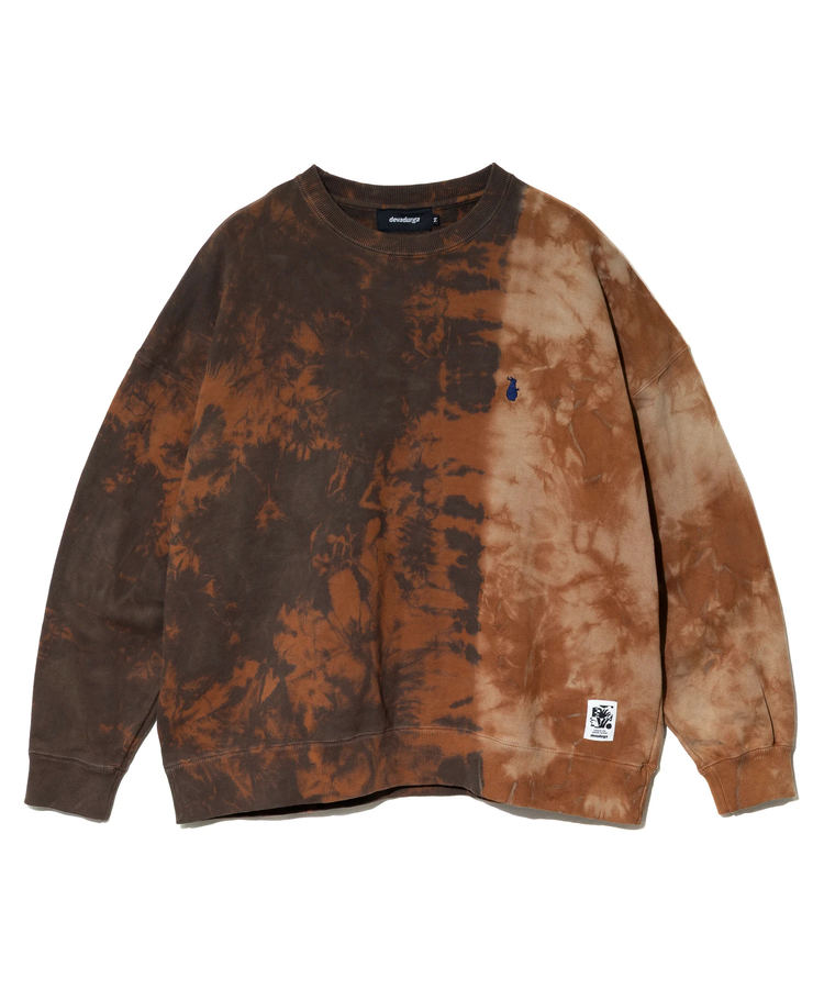 go slow caravan(ゴースローキャラバン) |devadurga/デヴァドゥルガ CLASSIC DYE WIDE SWEAT (MENS)