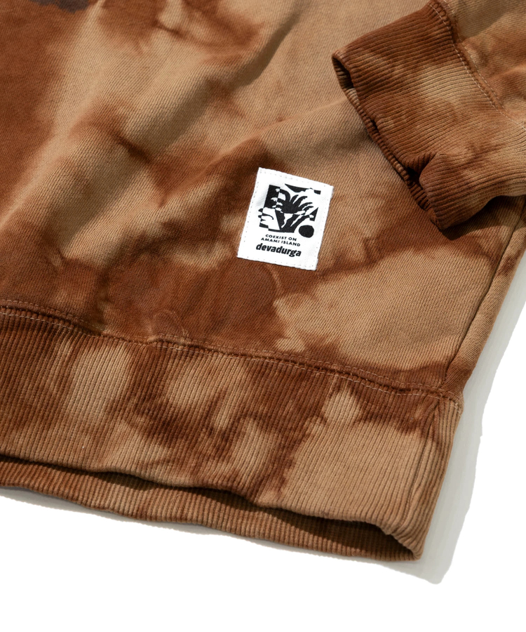 go slow caravan(ゴースローキャラバン) |devadurga/デヴァドゥルガ CLASSIC DYE WIDE SWEAT (MENS)