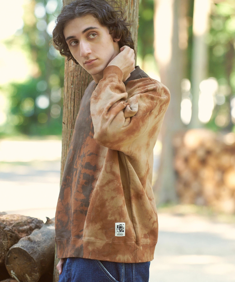 go slow caravan(ゴースローキャラバン) |devadurga/デヴァドゥルガ CLASSIC DYE WIDE SWEAT (MENS)