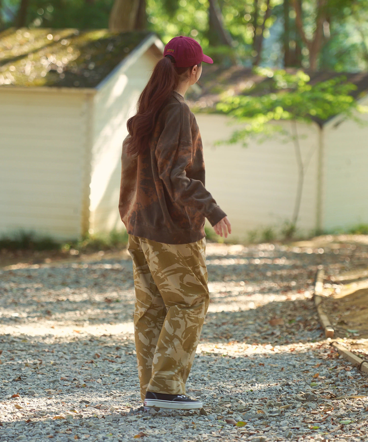 go slow caravan(ゴースローキャラバン) |devadurga/デヴァドゥルガ CLASSIC DYE WIDE SWEAT (MENS)