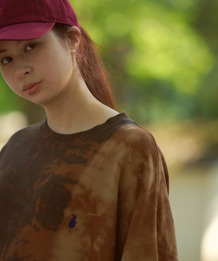 go slow caravan(ゴースローキャラバン) |devadurga/デヴァドゥルガ CLASSIC DYE WIDE SWEAT (MENS)