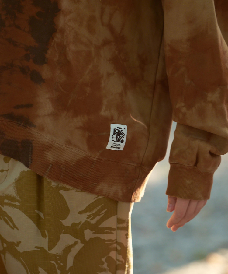 go slow caravan(ゴースローキャラバン) |devadurga/デヴァドゥルガ CLASSIC DYE WIDE SWEAT (MENS)