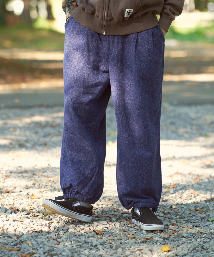 go slow caravan(ゴースローキャラバン) |devadurga/デヴァドゥルガ HERRINBONE SAMUE (MENS)