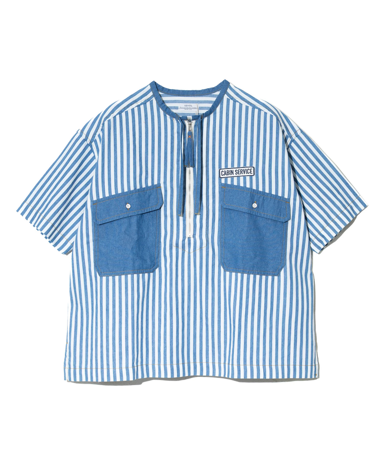 XLARGE ストライプ 半袖Ｔシャツ 定番デザイン デニムにぴったり XLARGE エクストララージ Tシャツ 半袖 STRIPED S/S TEE