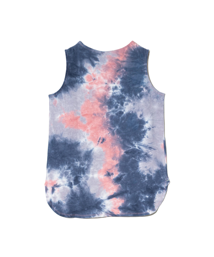 go slow caravan(ゴースローキャラバン) |GENTIL/ジャンティー タイダイクルーネックラウンド裾タンク (WOMENS)