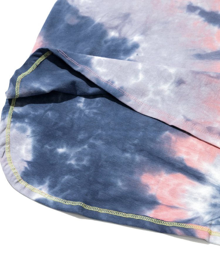 go slow caravan(ゴースローキャラバン) |GENTIL/ジャンティー タイダイクルーネックラウンド裾タンク (WOMENS)