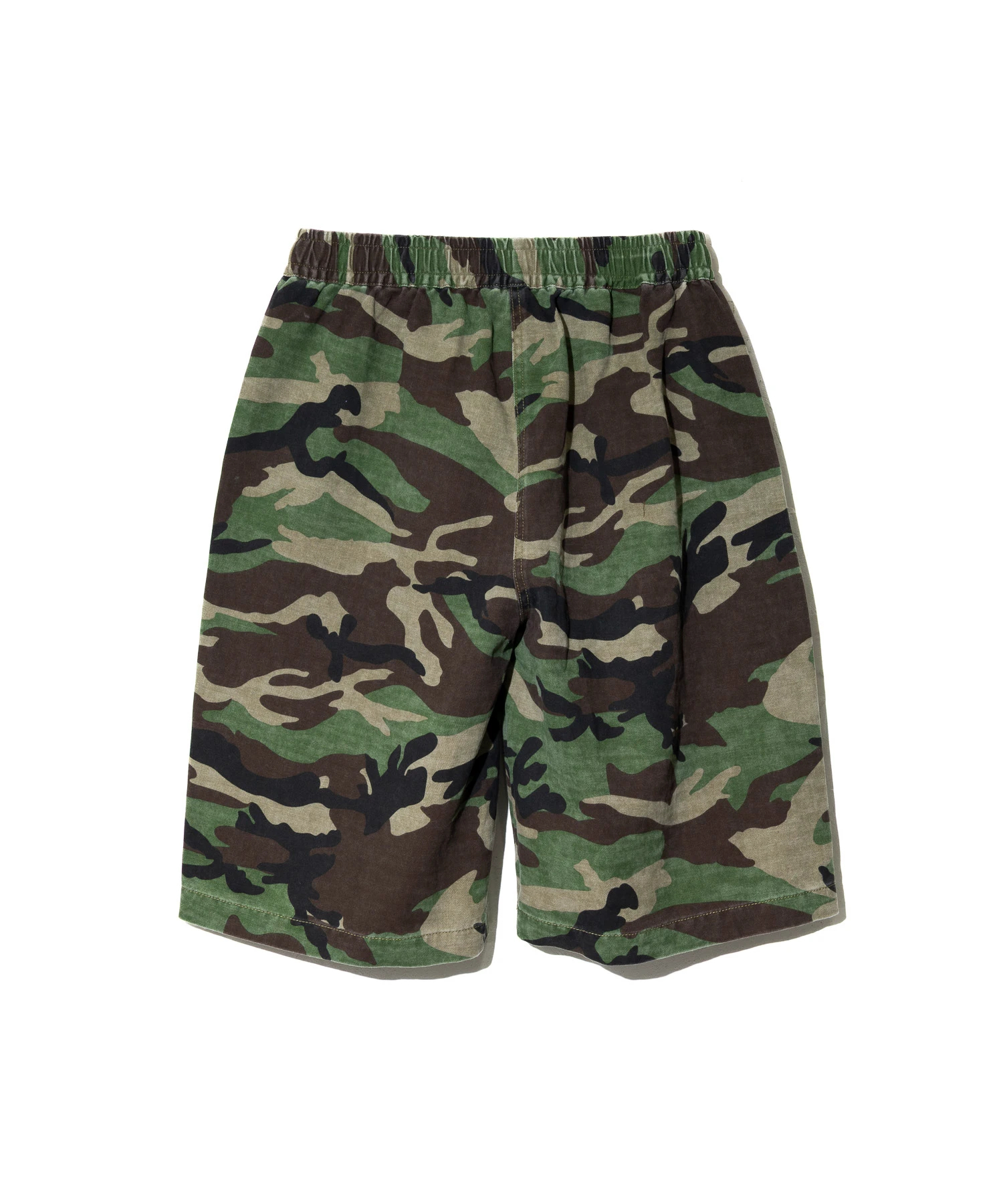 GENTIL/ジャンティー 迷彩柄ハーフパンツ (WOMENS