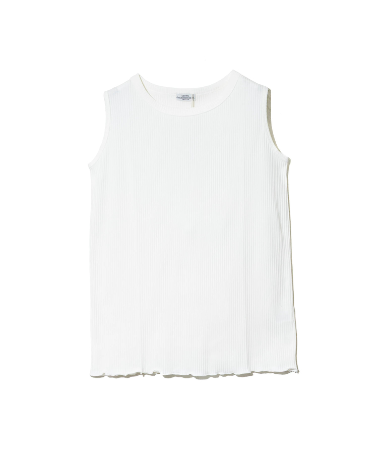 go slow caravan(ゴースローキャラバン) |GENTIL/ジャンティー 裾メロウテレコタンクトップ (WOMENS)