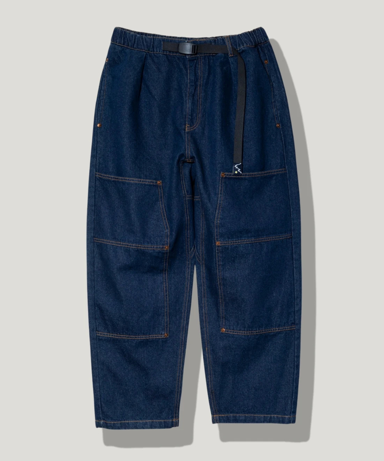 go slow caravan(ゴースローキャラバン) |MOUNTAIN MANIA/マウンテンマニア Double Knee Denim Pants (MENS)