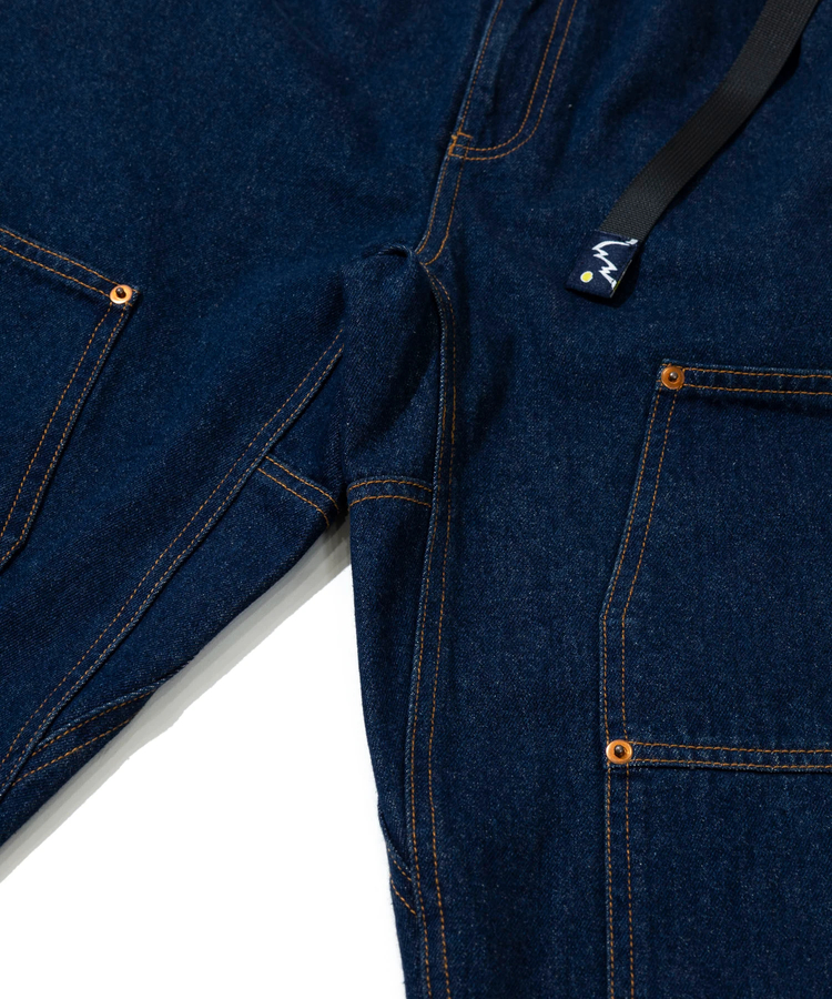go slow caravan(ゴースローキャラバン) |MOUNTAIN MANIA/マウンテンマニア Double Knee Denim Pants (MENS)