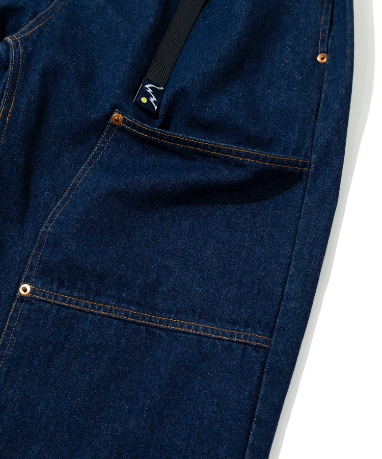 go slow caravan(ゴースローキャラバン) |MOUNTAIN MANIA/マウンテンマニア Double Knee Denim Pants (MENS)