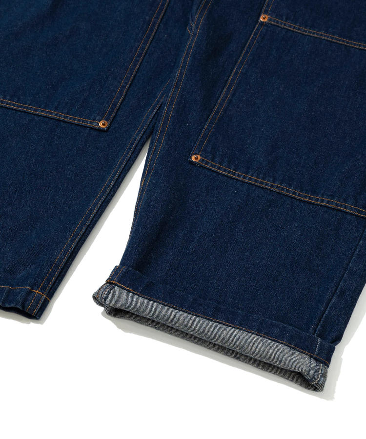 go slow caravan(ゴースローキャラバン) |MOUNTAIN MANIA/マウンテンマニア Double Knee Denim Pants (MENS)