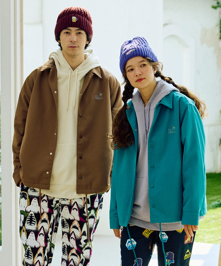 go slow caravan(ゴースローキャラバン) |T/CキャンバスワッペンコーチJKT (MENS)