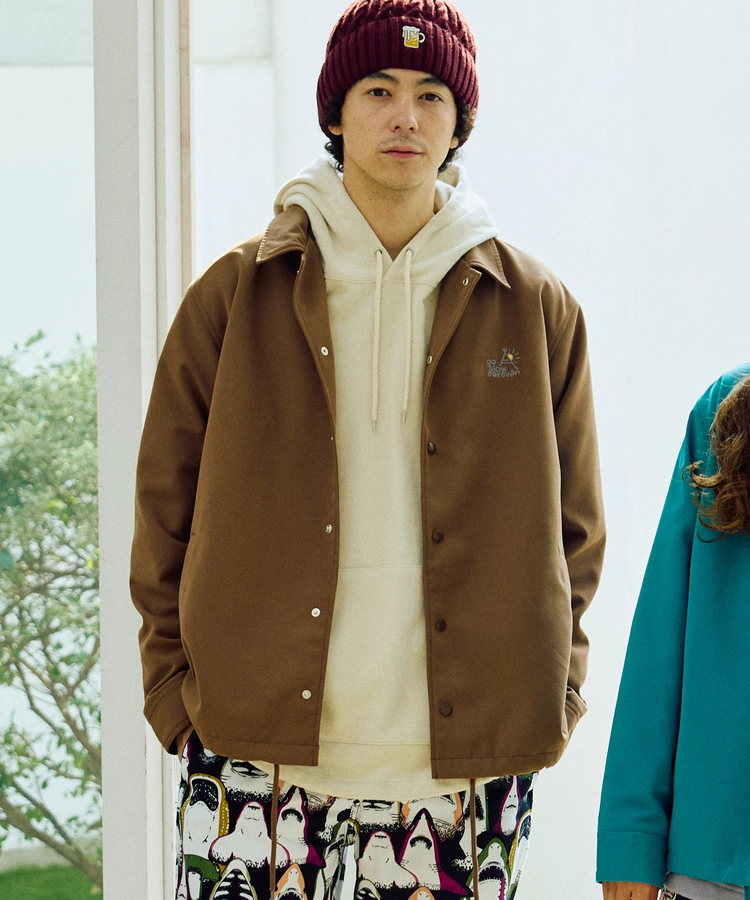 go slow caravan(ゴースローキャラバン) |T/CキャンバスワッペンコーチJKT (MENS)