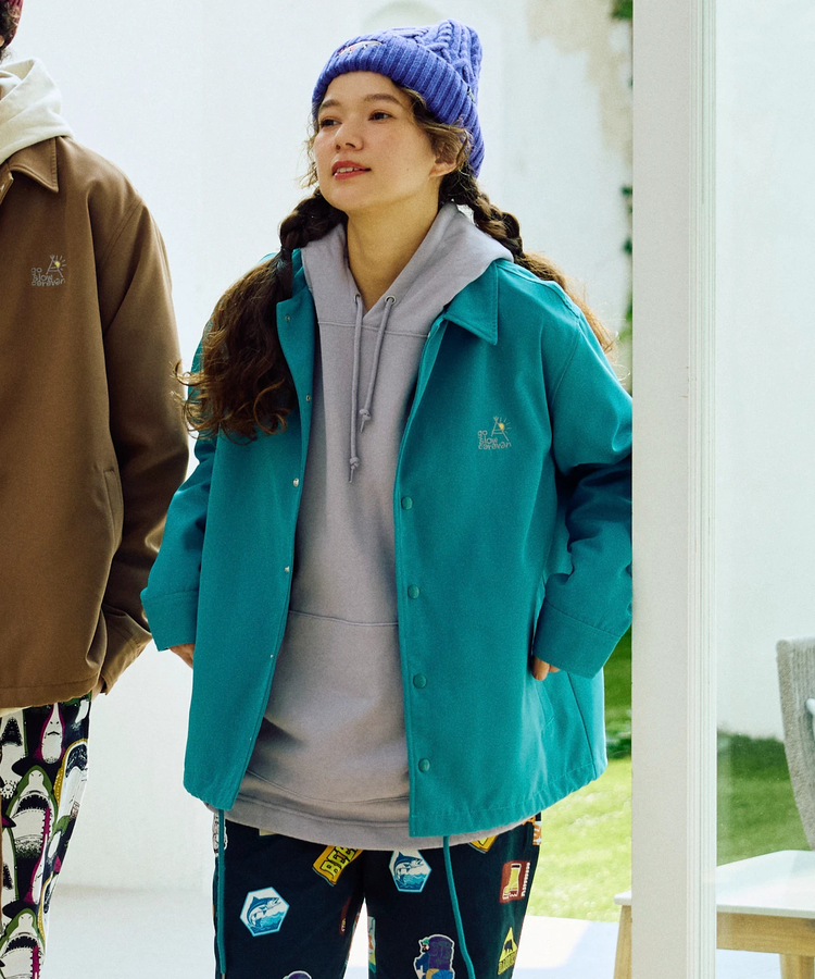 go slow caravan(ゴースローキャラバン) |T/CキャンバスワッペンコーチJKT (MENS)