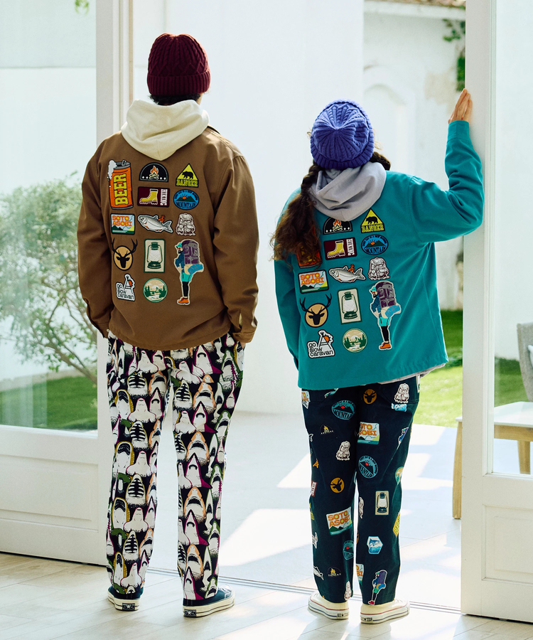 go slow caravan(ゴースローキャラバン) |T/CキャンバスワッペンコーチJKT (MENS)