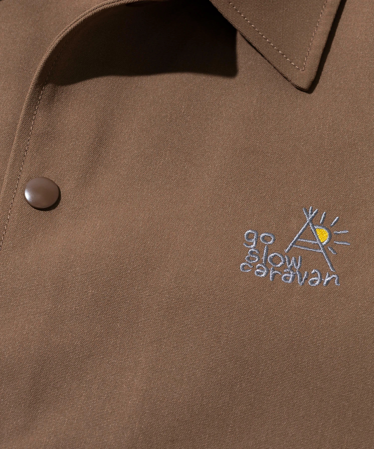 go slow caravan(ゴースローキャラバン) |T/CキャンバスワッペンコーチJKT (MENS)