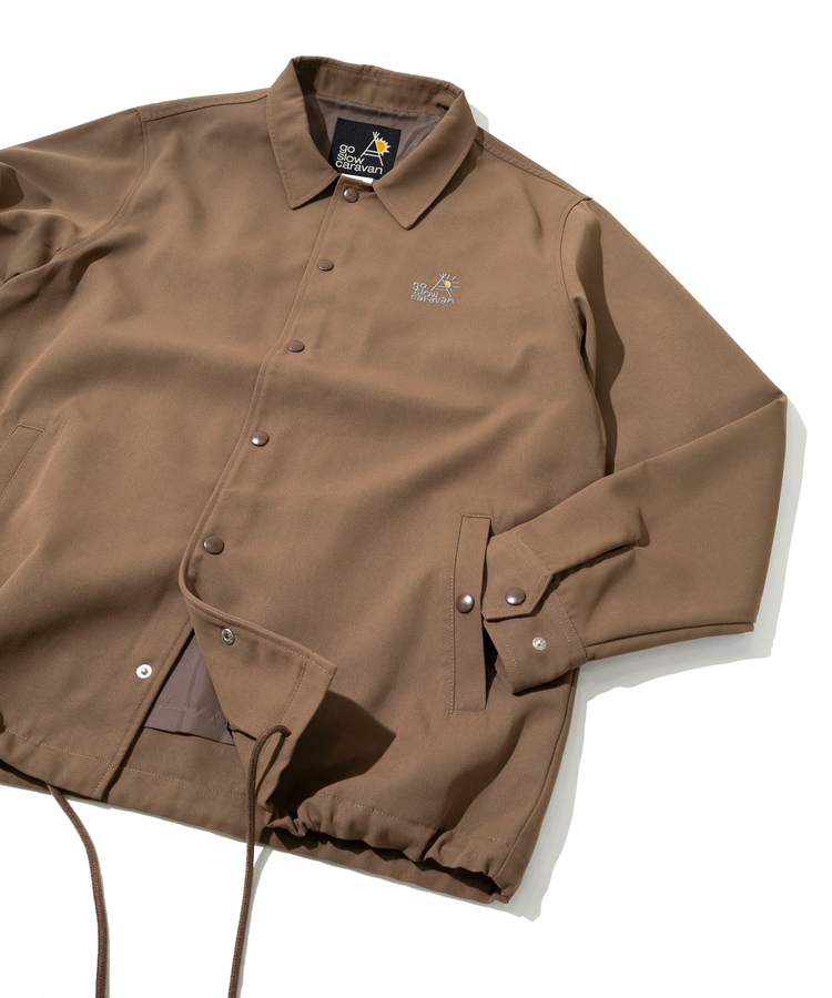 go slow caravan(ゴースローキャラバン) |T/CキャンバスワッペンコーチJKT (MENS)