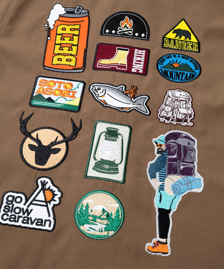 go slow caravan(ゴースローキャラバン) |T/CキャンバスワッペンコーチJKT (MENS)