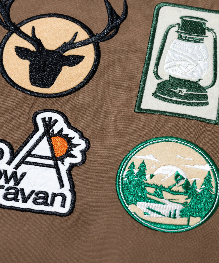 go slow caravan(ゴースローキャラバン) |T/CキャンバスワッペンコーチJKT (MENS)