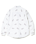 go slow caravan(ゴースローキャラバン) |オックス総柄プリントR/Gシャツ (MENS/WOMENS)