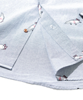 go slow caravan(ゴースローキャラバン) |オックス総柄プリントR/Gシャツ (MENS/WOMENS)