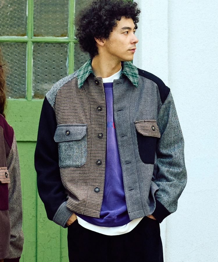 go slow caravan(ゴースローキャラバン) |WOOL LIKE FABRIC CPOジャケット (MENS)