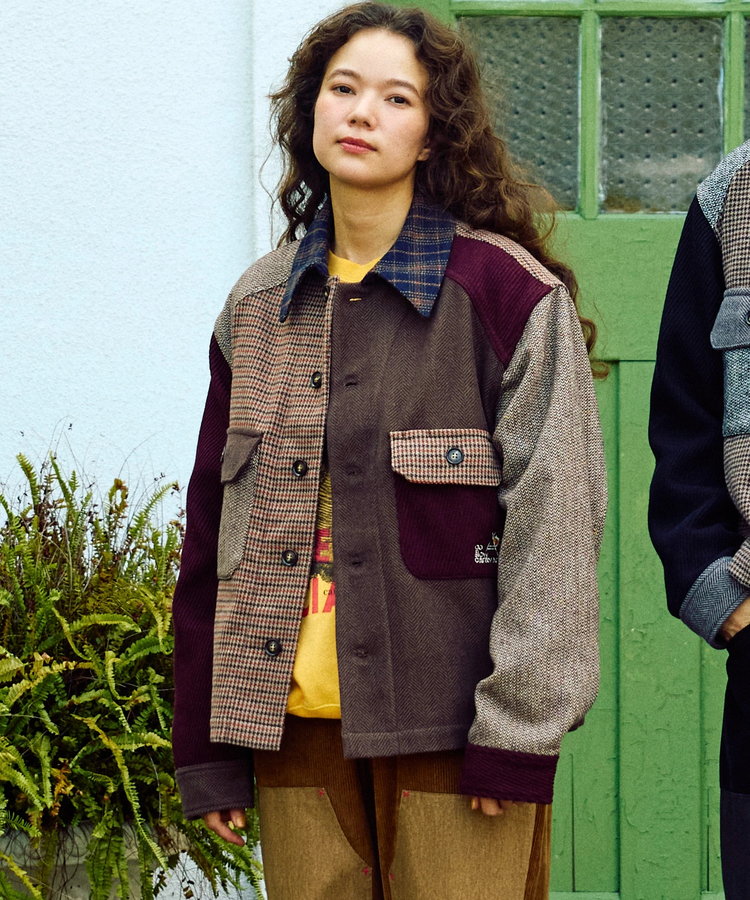 go slow caravan(ゴースローキャラバン) |WOOL LIKE FABRIC CPOジャケット (MENS)