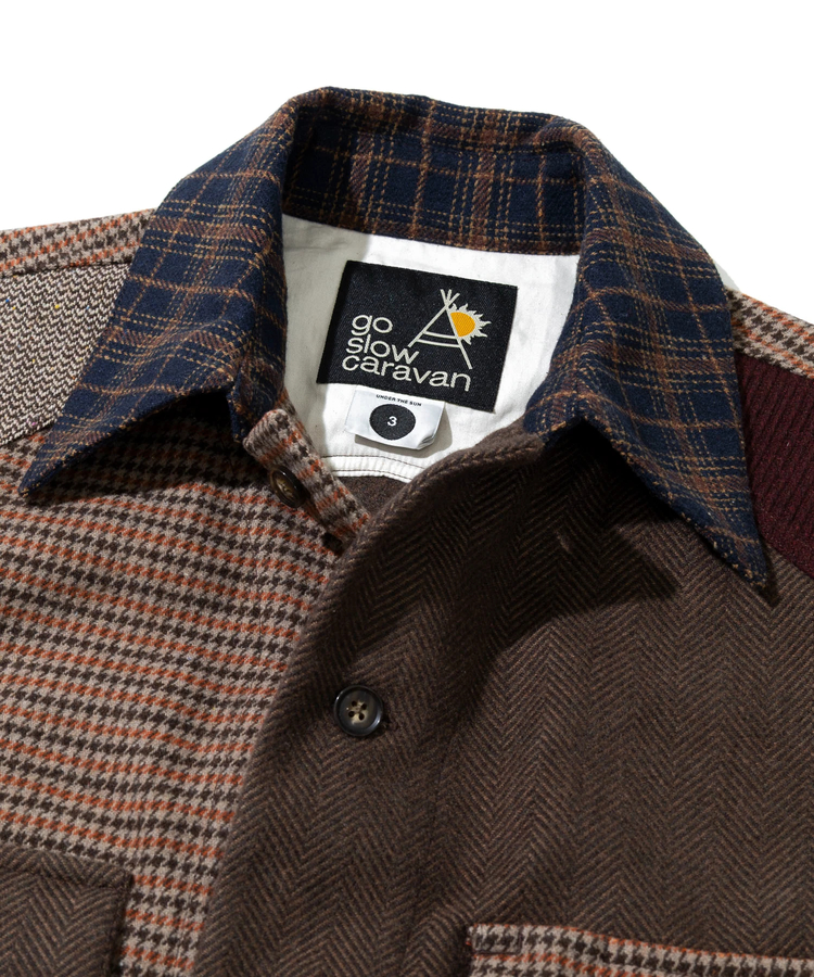 go slow caravan(ゴースローキャラバン) |WOOL LIKE FABRIC CPOジャケット (MENS)