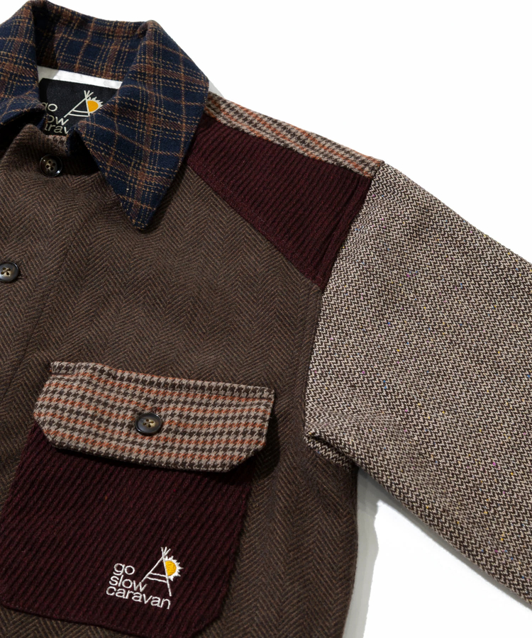 go slow caravan(ゴースローキャラバン) |WOOL LIKE FABRIC CPOジャケット (MENS)