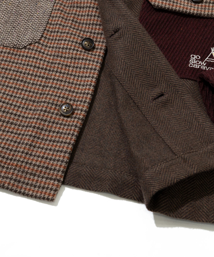go slow caravan(ゴースローキャラバン) |WOOL LIKE FABRIC CPOジャケット (MENS)