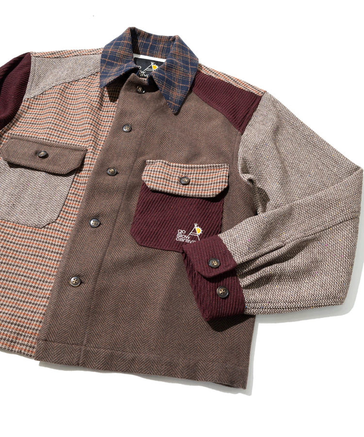 go slow caravan(ゴースローキャラバン) |WOOL LIKE FABRIC CPOジャケット (MENS)